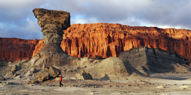 Naturreservat Ischigualasto: Sandsteinfelsen im Nordwesten Argentiniens