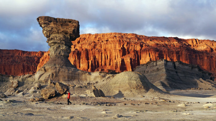 Naturreservat Ischigualasto: Sandsteinfelsen im Nordwesten Argentiniens